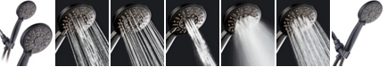 Aquadance High-Pressure 6-setting Handheld Shower Head with Extra-long 6 Foot Hose
